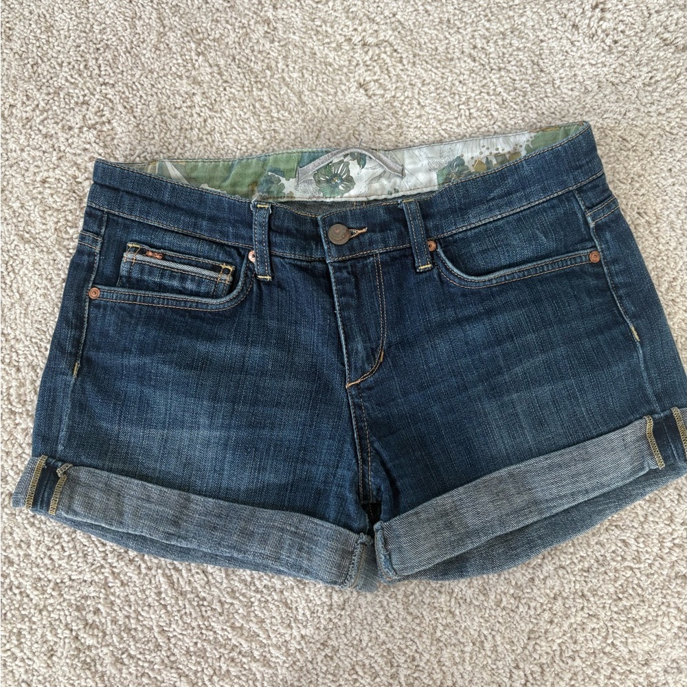 Joe's Jeans Dark Blue Women's Jean Shorts
